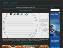 Tablet Screenshot of italien-forum.info